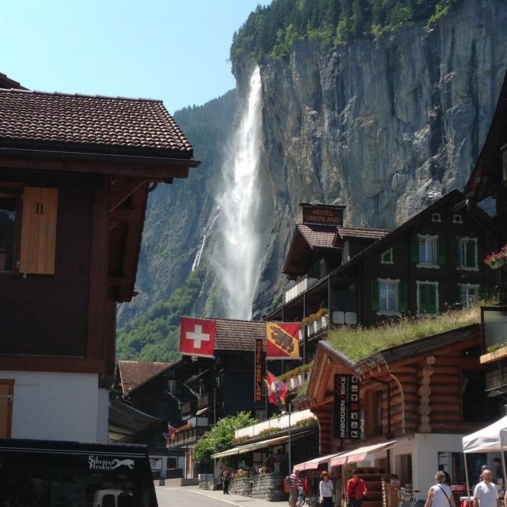 
Staubbachfall
 in Wengen