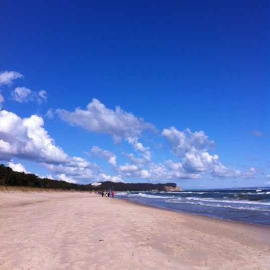 
Strand Baabe
 in Rügen