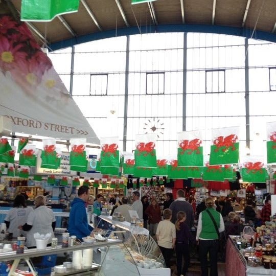 
Swansea Market
 in South Wales