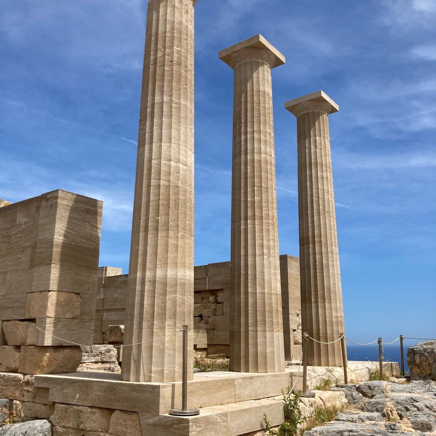 
Temple of Athena
 in Líndos