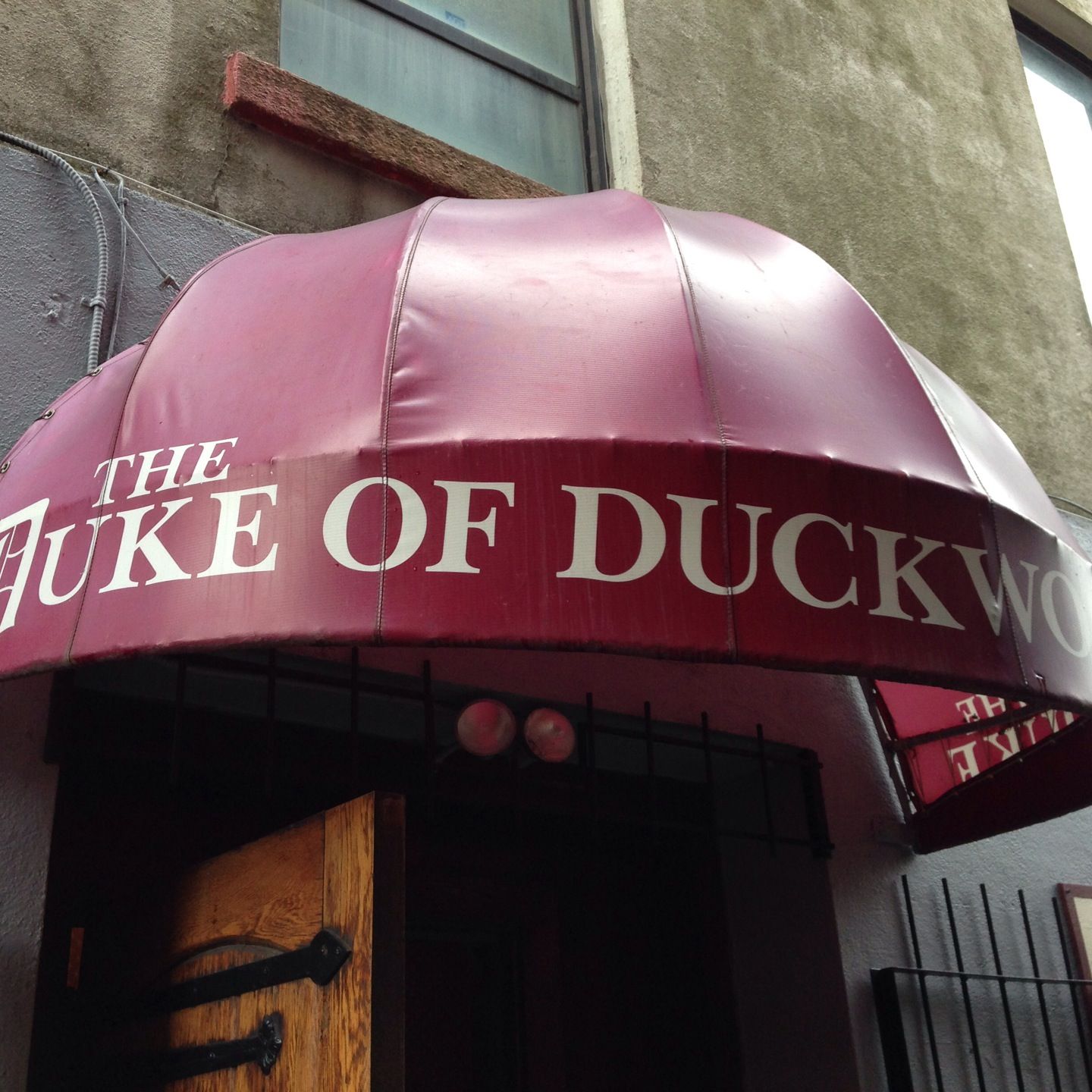 
The Duke of Duckworth
 in St. John'S