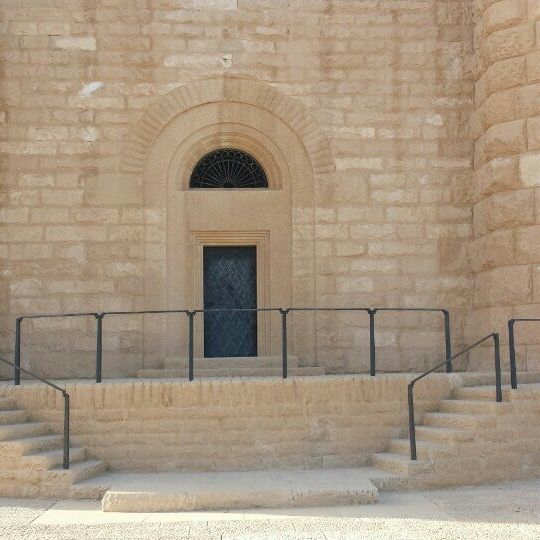 
The German Military Memorial for El Alamein Battle (النصب التذكاري و مقابر الجنود الألمان في معركة العلمين)
 in El Alamein