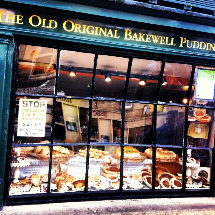 
The Old Original Bakewell Pudding Shop
 in Peak District