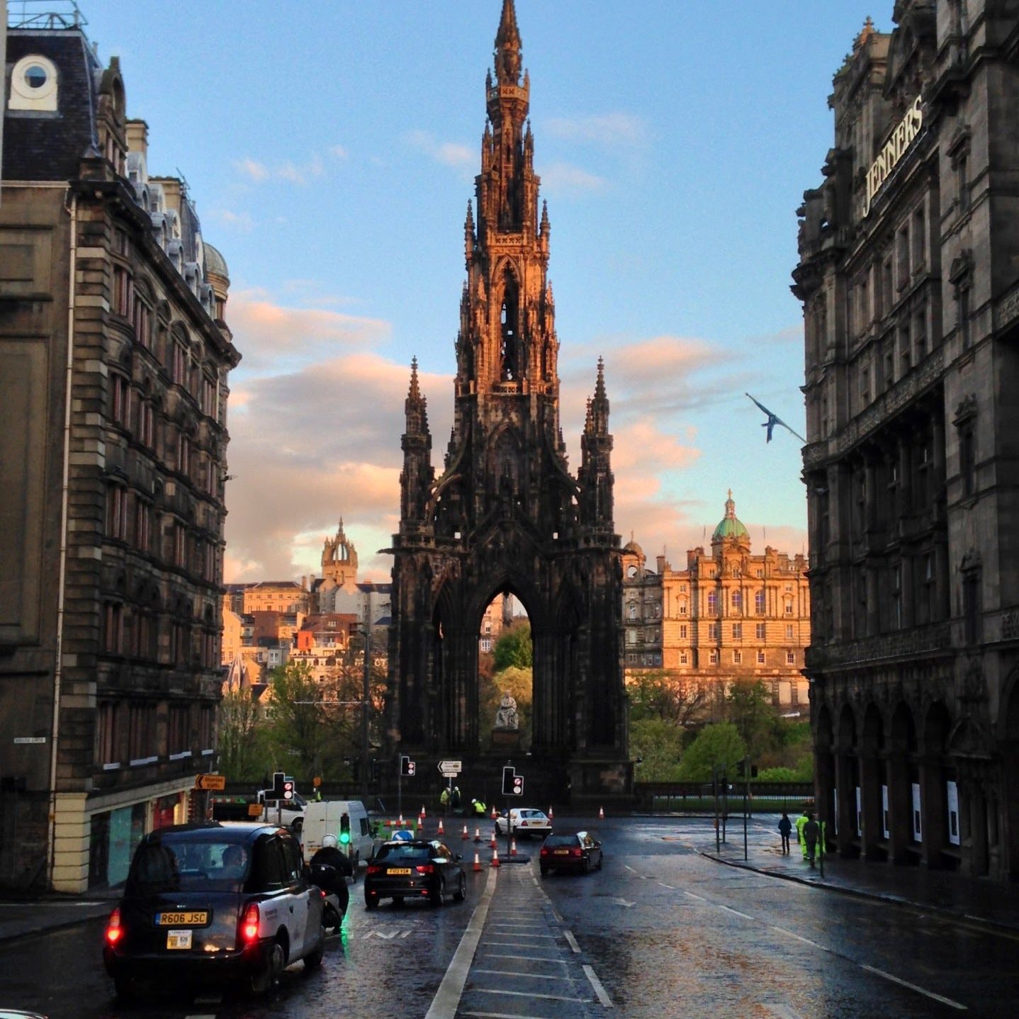 
The Scott Monument
 in Scotland