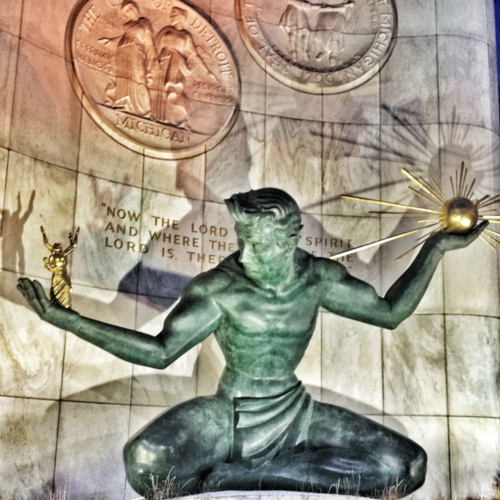 
The Spirit of Detroit by Marshall Fredericks
 in Detroit