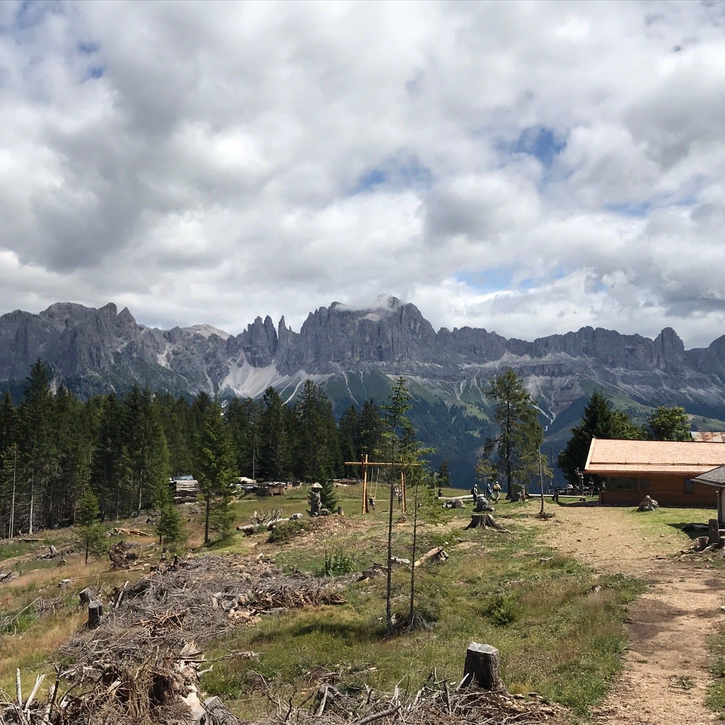 
Tschafonhütte (1737m)
 in Sciliar