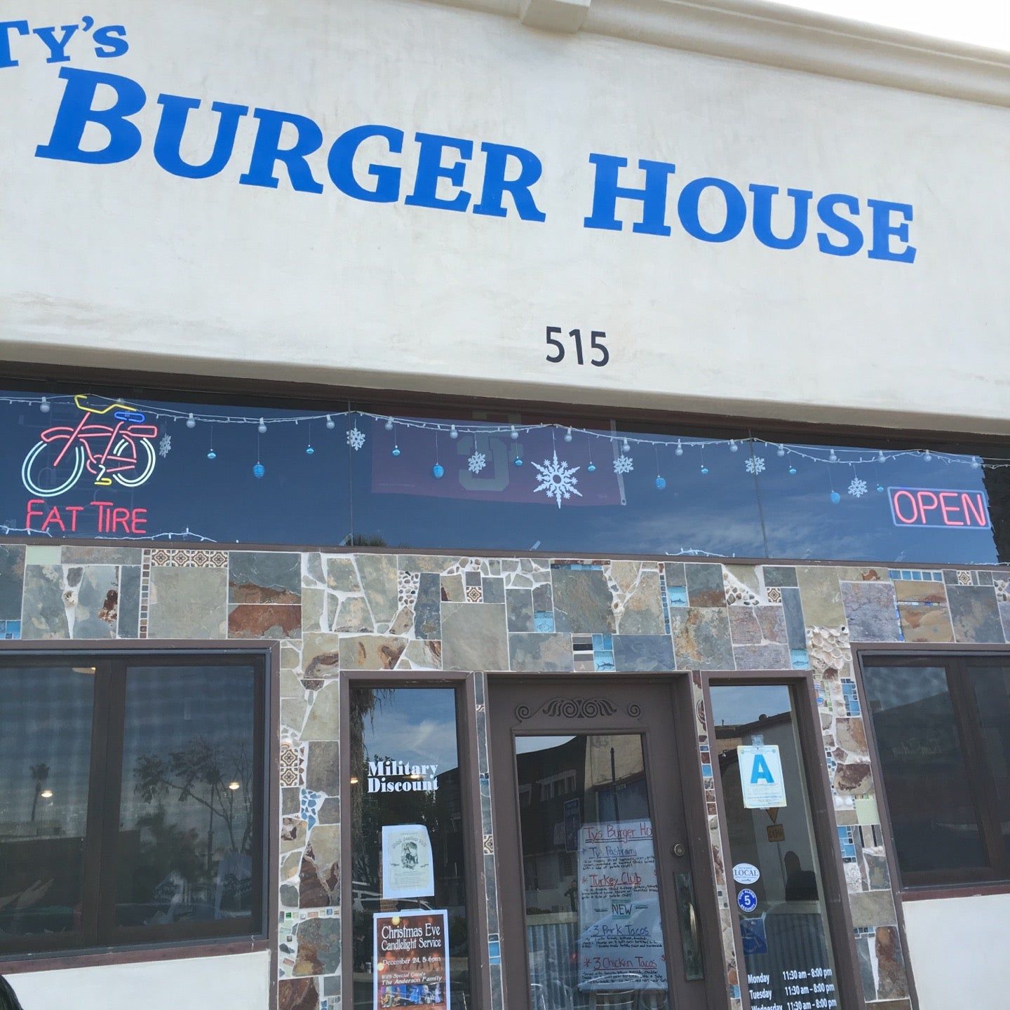 
Ty's Burger House
 in San Diego County