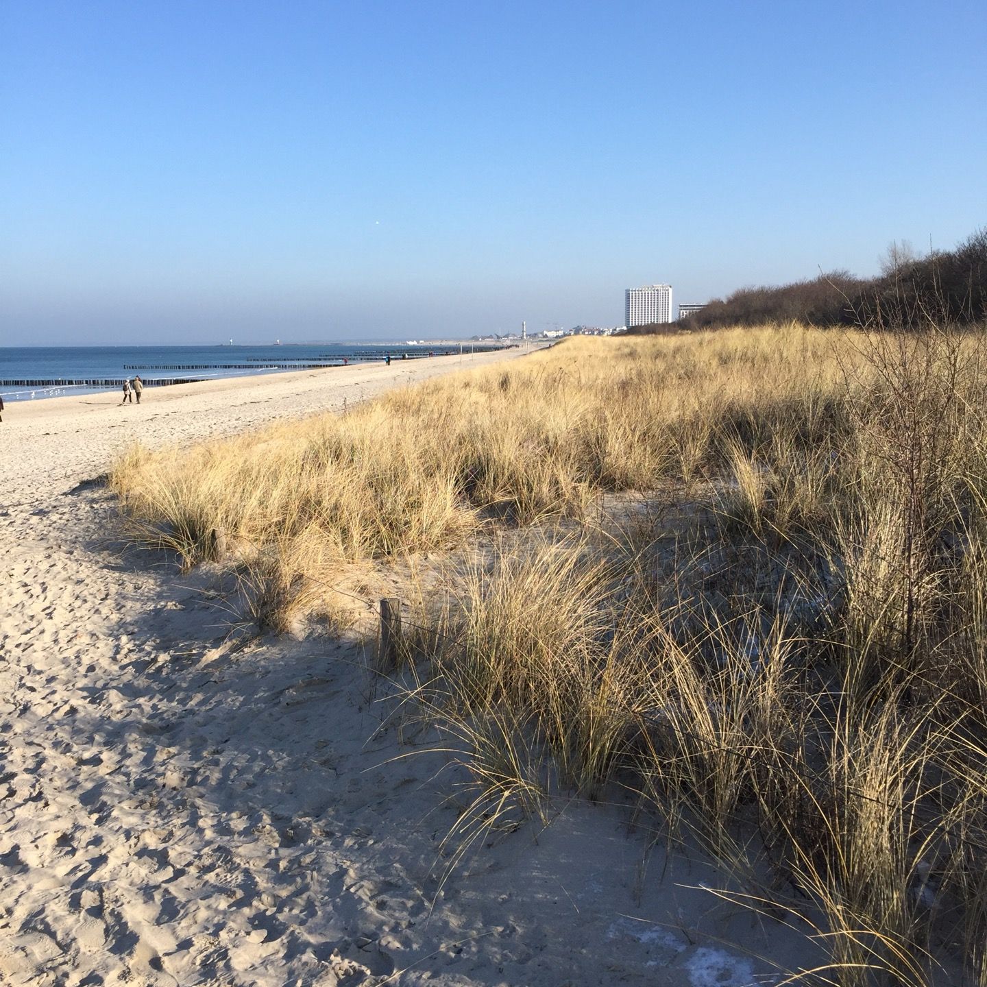 
Warnemünde Strand mit Feuerstelle
 in Warnemünde