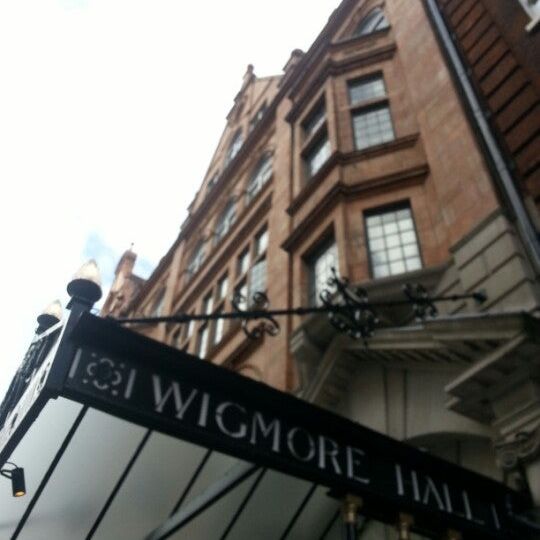 
Wigmore Hall
 in London