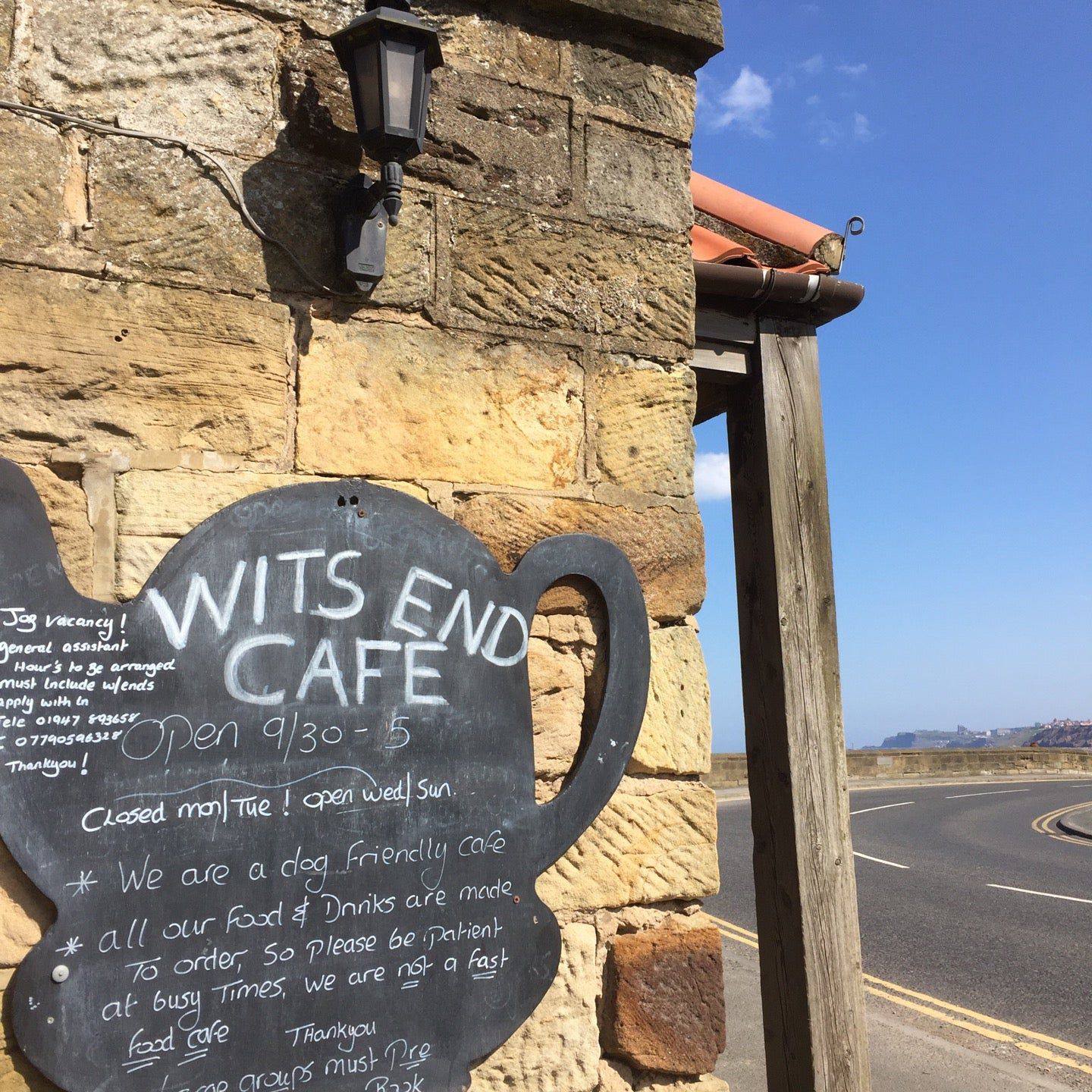 
Wits End Cafe and Walled Garden
 in Yorkshire